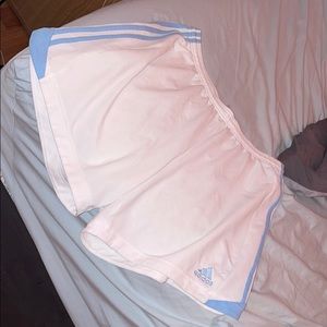 White Adidas Shorts